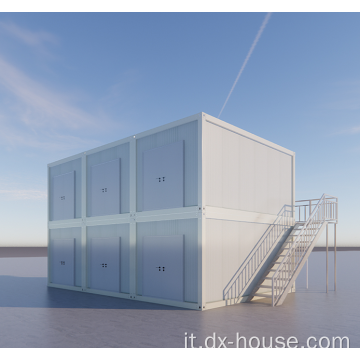La casa container con 3 camere da letto è molto adatta alla vita